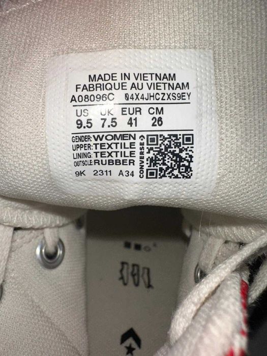 Tenisi Converse Cherry