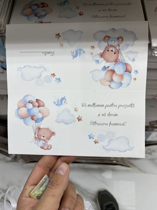 Plic dar botez sau nunta 1 leu bucata