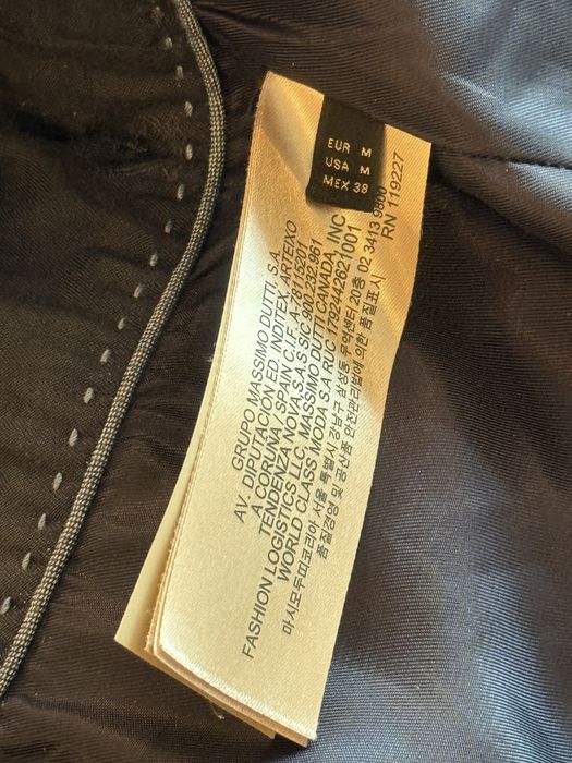 Geaca piele Massimo Dutti