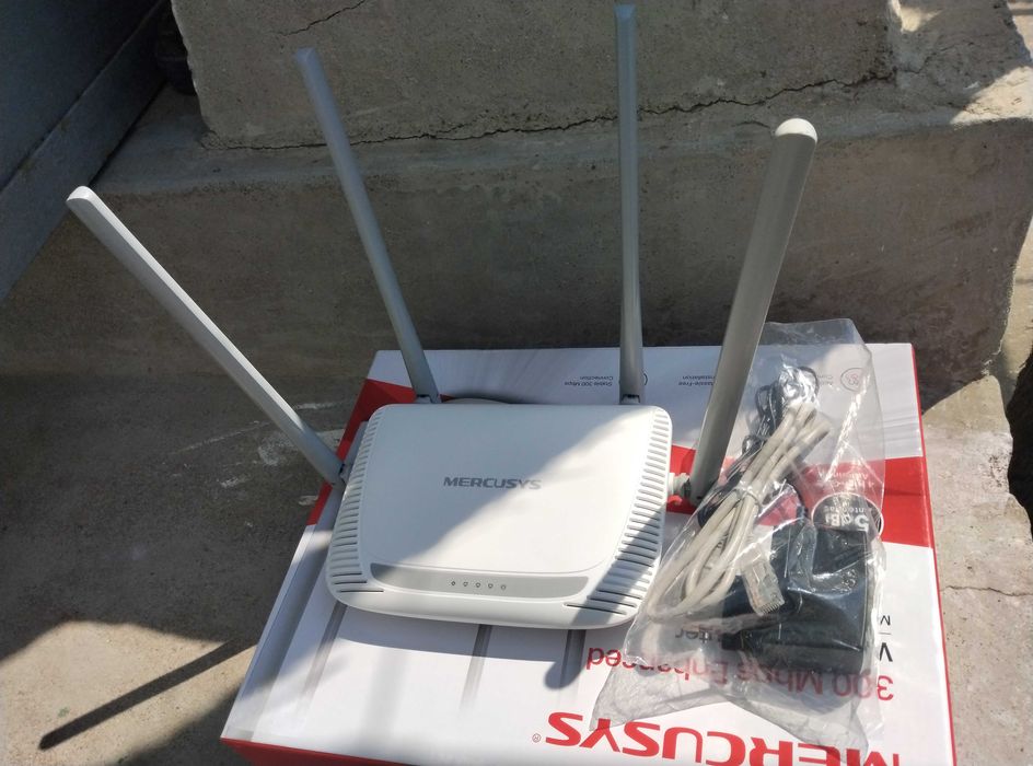 Рутер Mercusys MW325R  300 Mbps безжичен N рутер с усилен сигнал