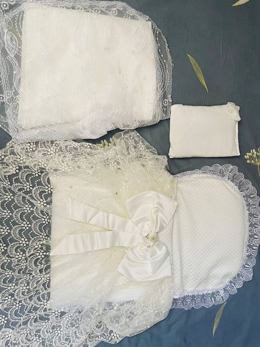 Chaqaloq orash uchun kanvert nabor va chaqaloq korpacha nabor