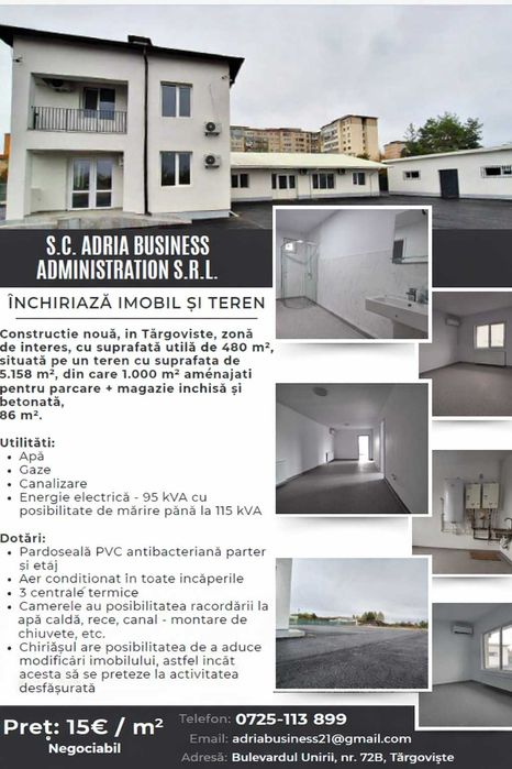 Inchiriere cladire noua Micro 6