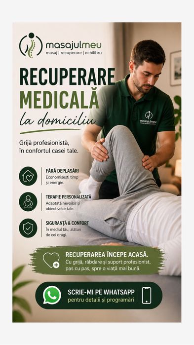 Kinetoterapie la domiciliu