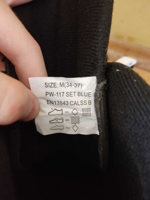 Комплект ролери, каска и протектори action pw-117 set blue