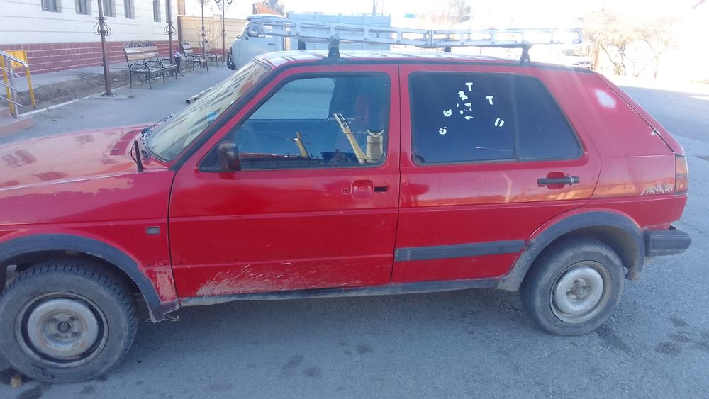 Машина гольф 2 красный