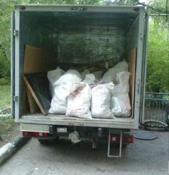 Вывоз мусора газел грузоперевозки