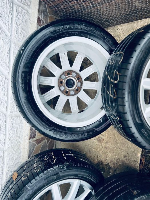 Jante aliaj R16 VW cu anvelope Dunlop 205/55 R16
