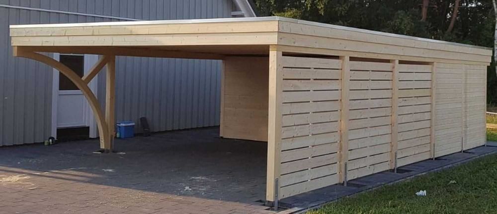 Garaje din lemn – combinația perfectă între stil și protecție