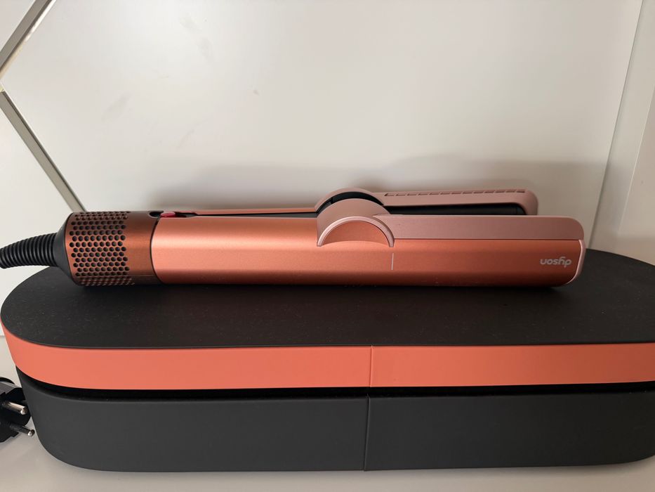 Преса за коса Dyson HT01 Airstrait™, Amber silk / Pink champagne