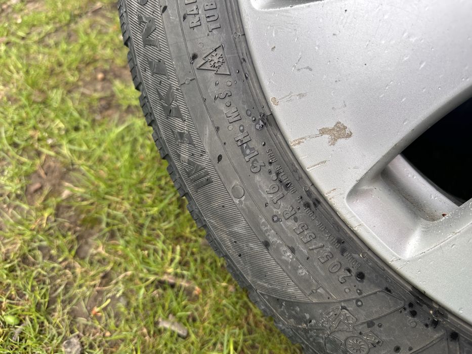 Jante Audi A4 B7 16” si anvelope Viking 205/55/16