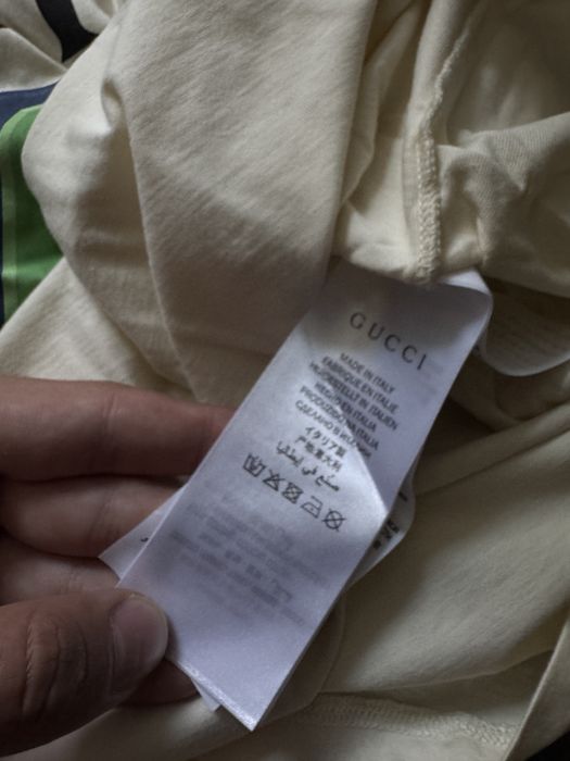 Tricou Gucci Black Panther Loved / cream