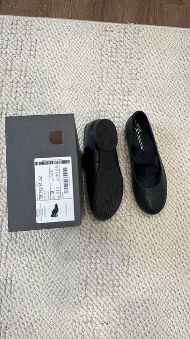 Туфли черные Ессо