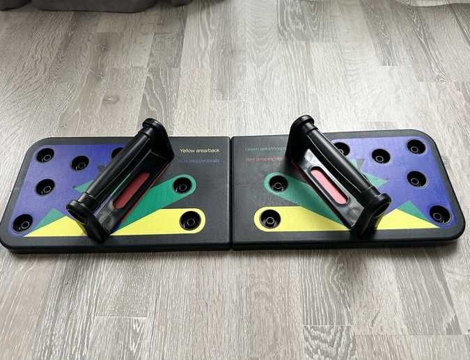 ПРОМО!! Дъска за трениране, Борд за лицеви опори с различни хватове