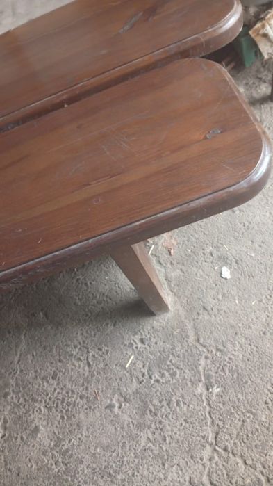 Лавки деревянные