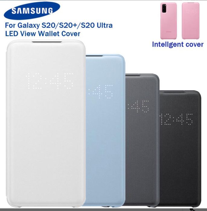 Husa Telefon Samsung originala Led Smart View Flip pentru Galaxy S 20+