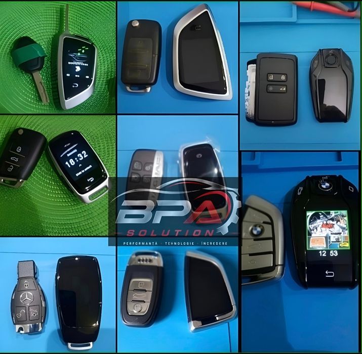 Chei Auto/Cip/Telecomenzi/Programare/Frezare Lamele/Chei Smart LCD
-Ci