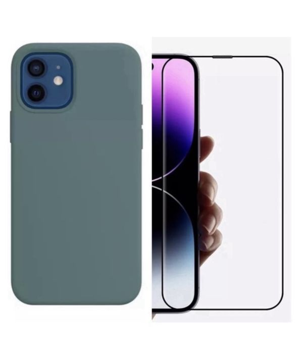 Iphone 13/14/15/16E/17/18 PRO MAX Husa X LEVEL Slim Catifea +Folie Sticla