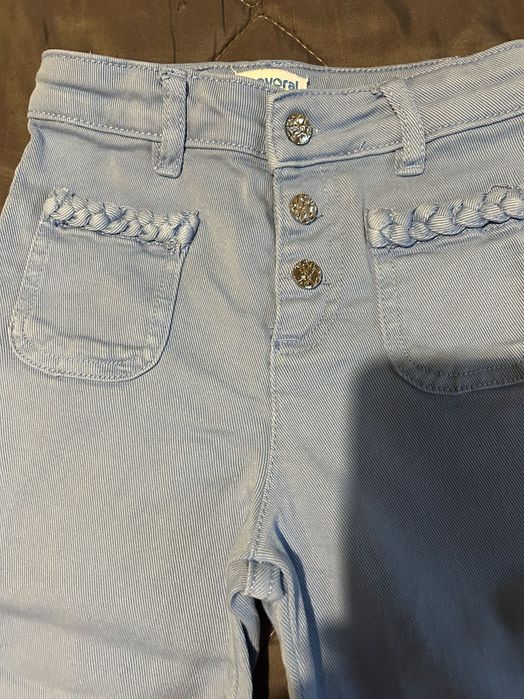 Детски дънки за момиче Майорал в синьо