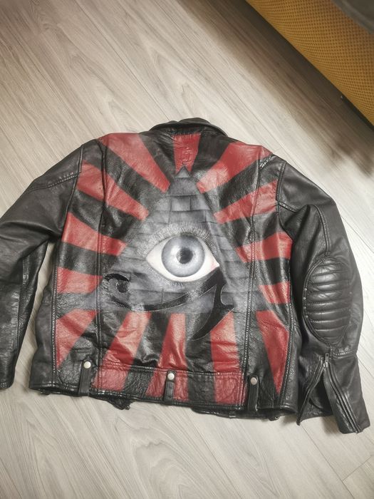 Vand geaca moto piele