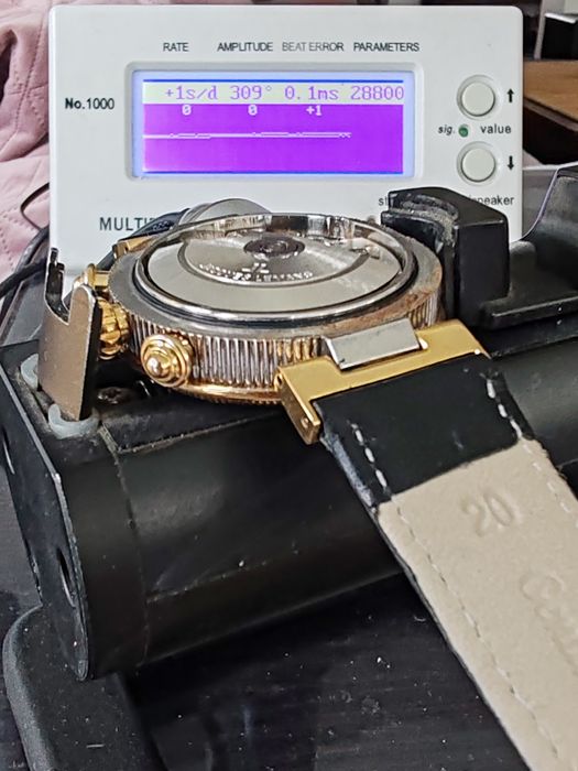 Ceas Jacques Lemans Automatic Chronograph Triplu Calendar Fazele Lunii Funcționează impecabil!