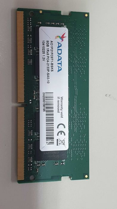 Memorie laptop 8GB DDR4 Adata la 2133Mhz