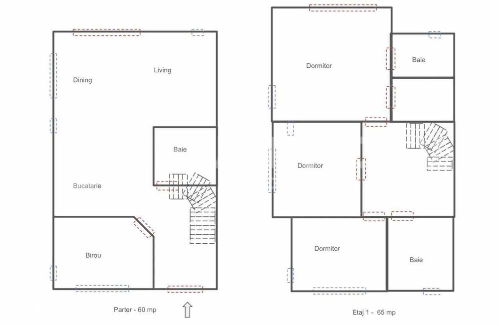 Casă modernă 125 mp, 5 camere, ciubăr și 3 parcări – teren 250 mp