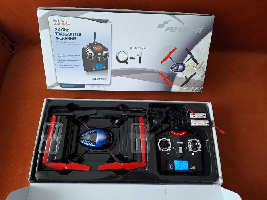 Vand doua drone  folosite model quadrix Q-1 AMEWI