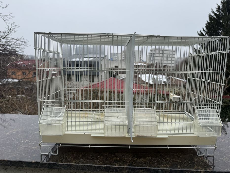 Colivie dubla cu perete despartitor 503