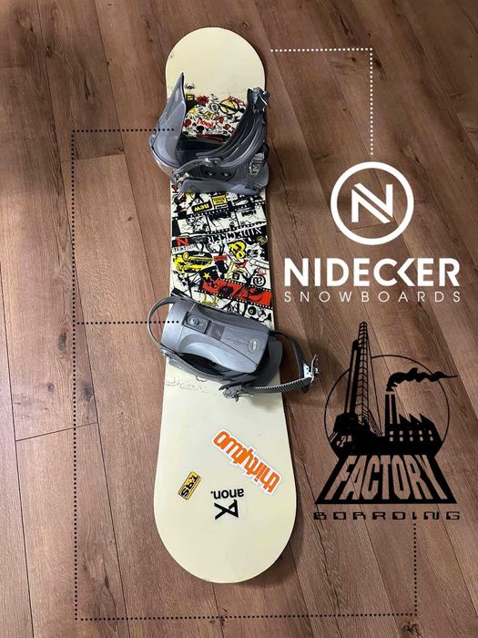Сноуборд с автомати. 138 cm. Nidecker + Factory.