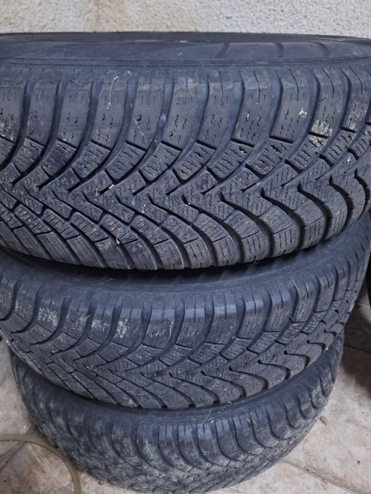 Set roti complete compatibile cu Suzuki Grand Vitara cu anvelope de iarna  Falken Eurowinter215/70/16