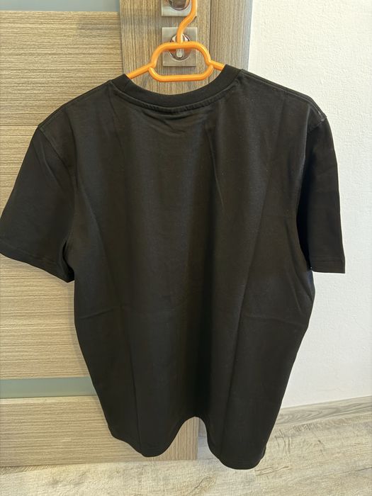 Tricou negru Polo Ralph Lauren, masura L, logo brodat pe partea din fata, din bumbac 100%, nou cu eticheta