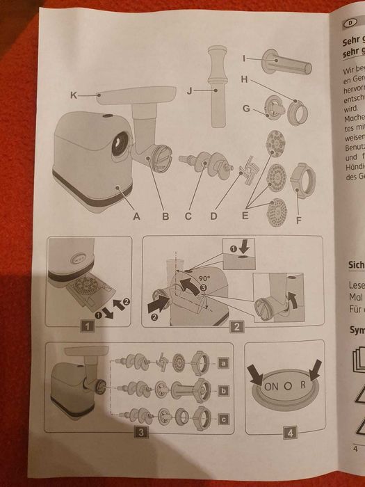 Masina tocat carne 600 w