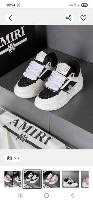 Amiri cristal roz si negru calitate premium