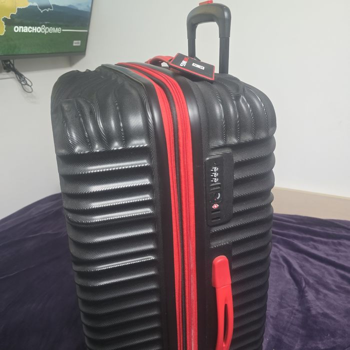 Куфар SWISS BAGS, L, 77x51x31-36 cm, 128l