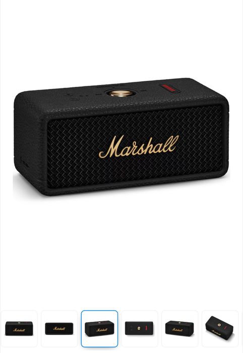 Marshall Emberton III,(2025) SIGILAT, cream si black, sigilate