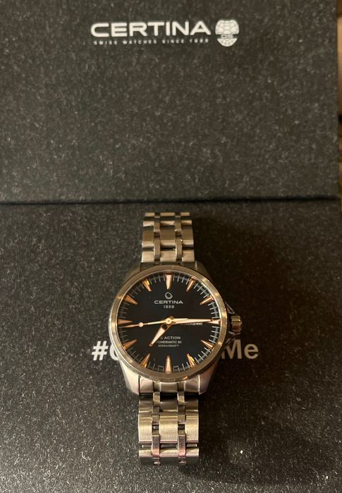 Швейцарски часовник Certina с гаранция