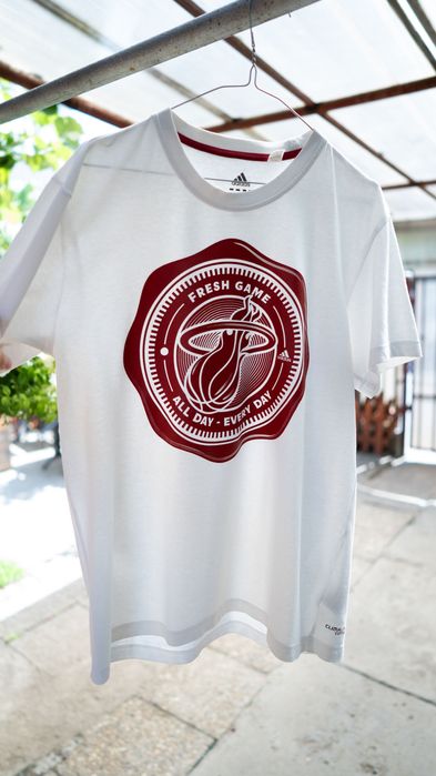 Tricoul Adidas - Fresh Game Alb, Marime M