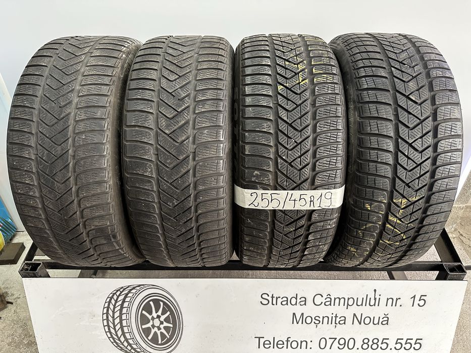 Set anvelope 255/45 R19 Pirelli iarnă (M+S)