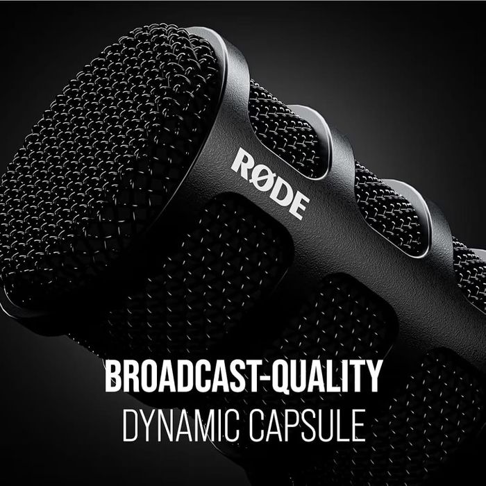 Microfon RØDE PodMic USB Black Studio, Sigilat