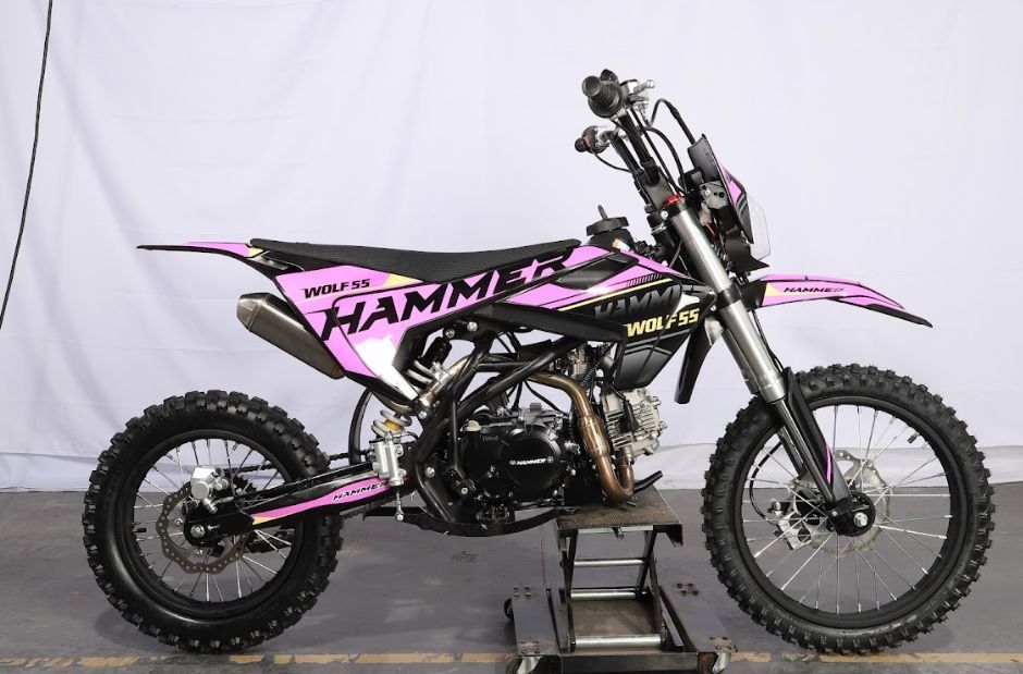 Питбайк HAMMER WOLF55 150cc Доставка в россию..