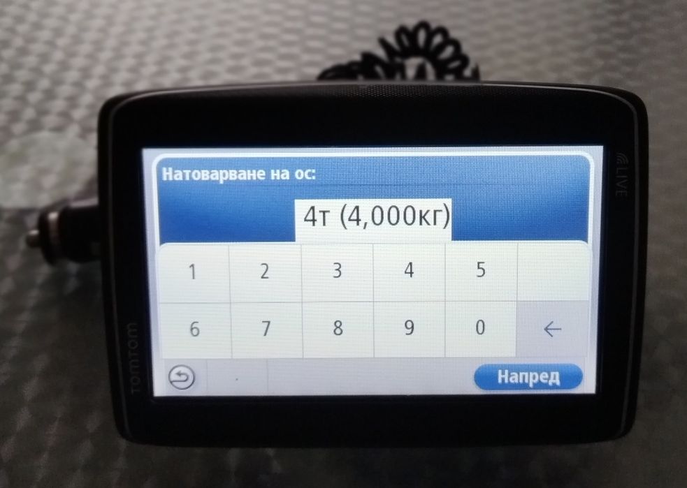 TomTom Go 825 live Truck