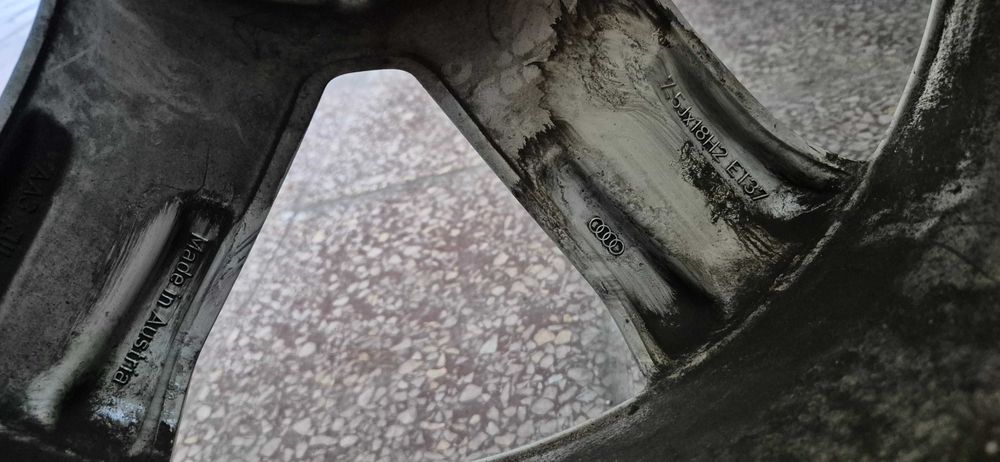 Оригинални алуминиеви джанти за Ауди 18 цола