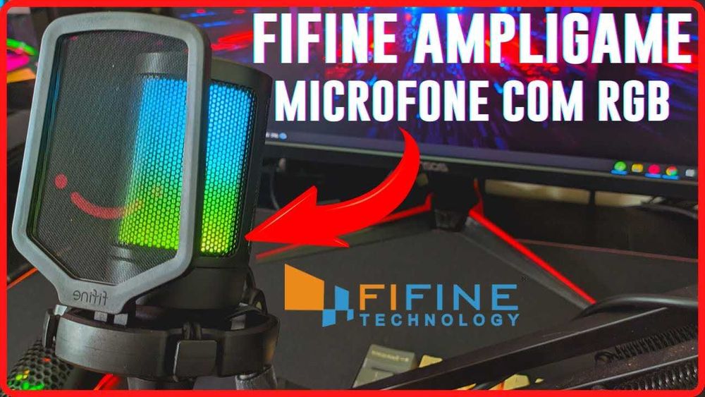 Микрофон бюджетный но не плохой Fifine A6T