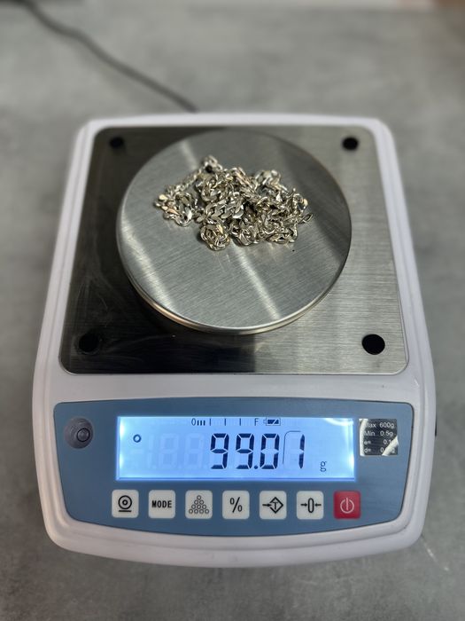 Lanț Cuban Argint 925 Lucrat Manual