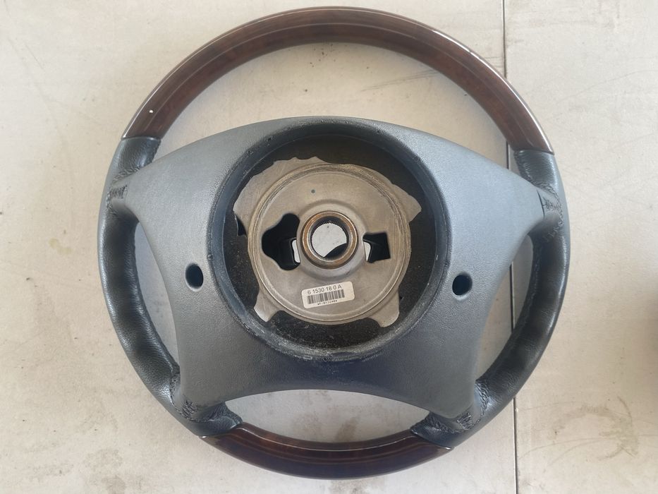 Руль деревянный на мерс w220