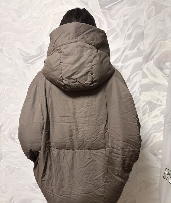 Коричневая куртка Kaidi,оверсайз