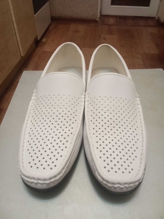 Туфли летние белые