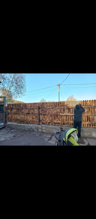 Забор, штакетник, деревянный, ограждения