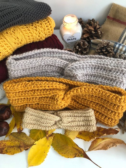 Зимна Лента за коса