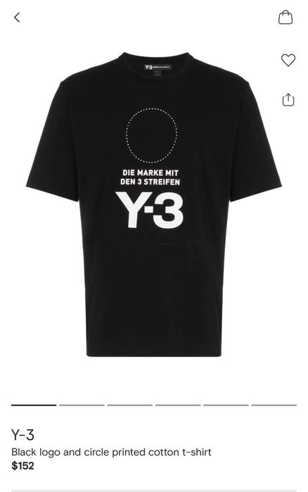 Y-3 Мъжка тениска модел 2026